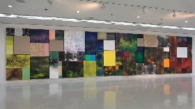 張淑芬首場海外個展  親自設計巨型畫