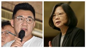 江啟臣、蔡英文(組合圖)