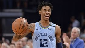 莫蘭特無辜遭嗆　超酸反擊大學菜雞
NBA,曼菲斯灰熊,Ja Morant,莫瑞州立大學
美聯社／達志影像