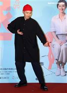 「腿」演員張少懷出席「腿」電影首映會。（記者邱榮吉/攝影）