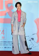 「腿」演員桂綸鎂出席「腿」電影首映會。（記者邱榮吉/攝影）