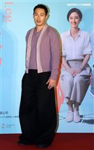 「腿」演員楊祐寧出席「腿」電影首映會。（記者邱榮吉/攝影）