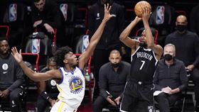 ▲勇士榜眼威斯曼（James Wiseman）新球季開幕戰先發。（圖／美聯社／達志影像）