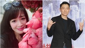 陳少霞,劉德華／翻攝自陳少霞微博、記者邱榮吉攝影