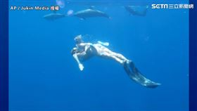 夢幻的畫面彷彿身在童話故事裡的小美人魚一樣不真實