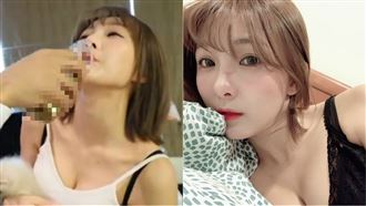 紅豆床上乳貼老司機　被親餵原汁黃水