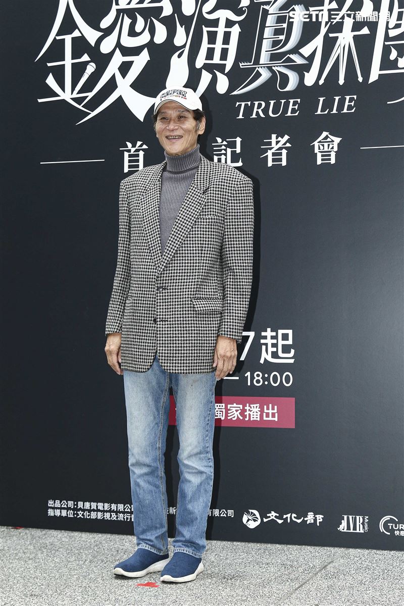 李國毅、吳子霏、喜翔、龍劭華、陳珮騏、張翰、明杰、錢俞安、巫建和出席《金愛演真探團》首映記者會。（圖／記者楊澍攝影）