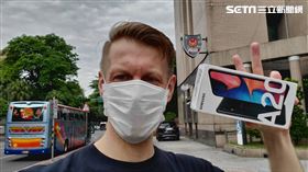 奧地利籍外僑Florian居家檢疫高達70天，成為北市之冠。（圖／翻攝畫面）