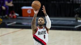 ▲里拉德（Damian Lillard）三分球7投1中。（圖／美聯社／達志影像）
