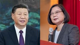 習近平、蔡英文（組合圖／翻攝自新華網、總統府提供）