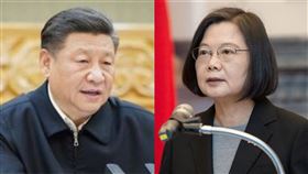 習近平、蔡英文（組合圖／翻攝自新華網、總統府提供）