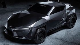 ▲Cyber Supra防彈跑車。（圖／翻攝FLAT HAT 3D Studio網站）