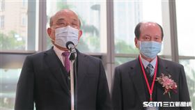 行政院長蘇貞昌，工程會主委吳澤成。（圖／記者盧素梅攝影）