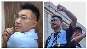 江啟臣（組合圖／翻攝自林為洲臉書、國民黨提供）