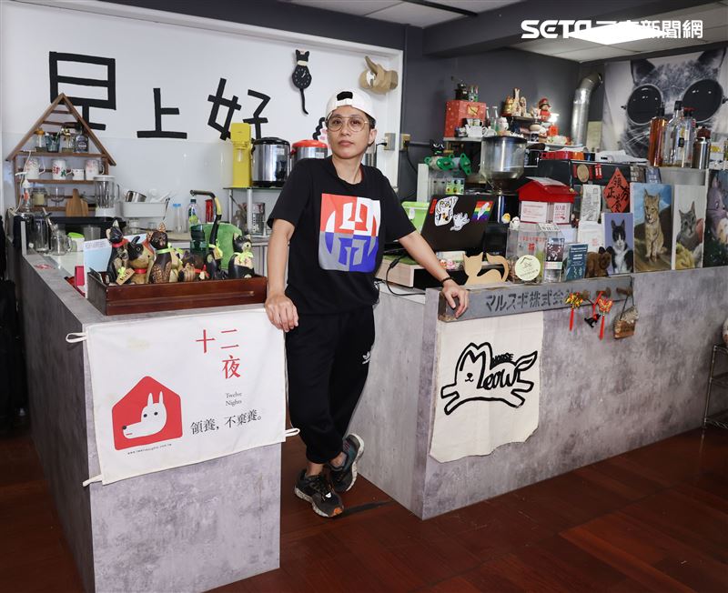 超偶江明娟三立新聞網專訪。（記者邱榮吉/攝影）