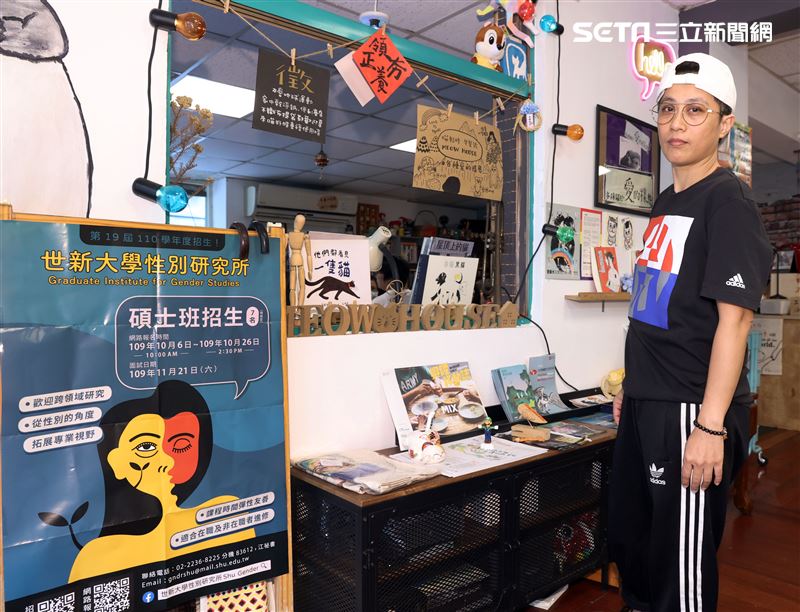 超偶江明娟三立新聞網專訪。（記者邱榮吉/攝影）