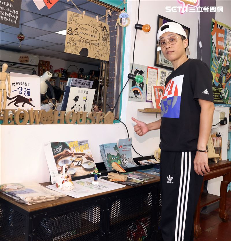 超偶江明娟三立新聞網專訪。（記者邱榮吉/攝影）