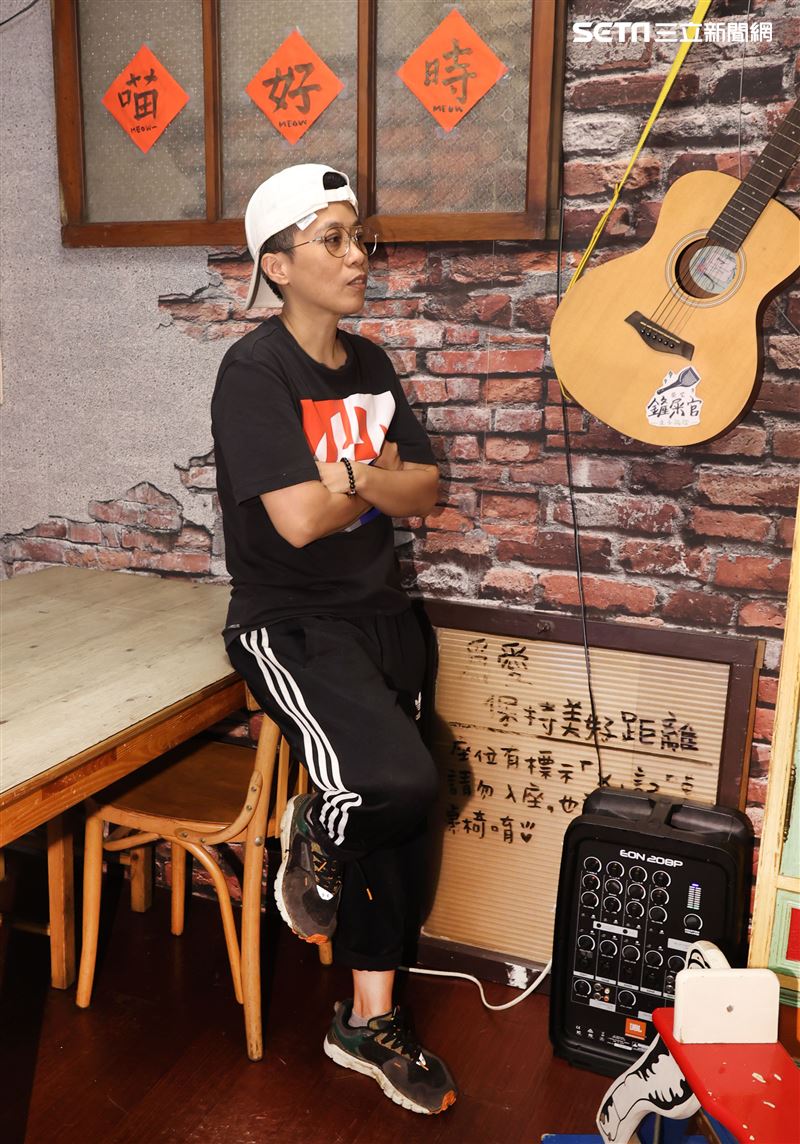 超偶江明娟三立新聞網專訪。（記者邱榮吉/攝影）