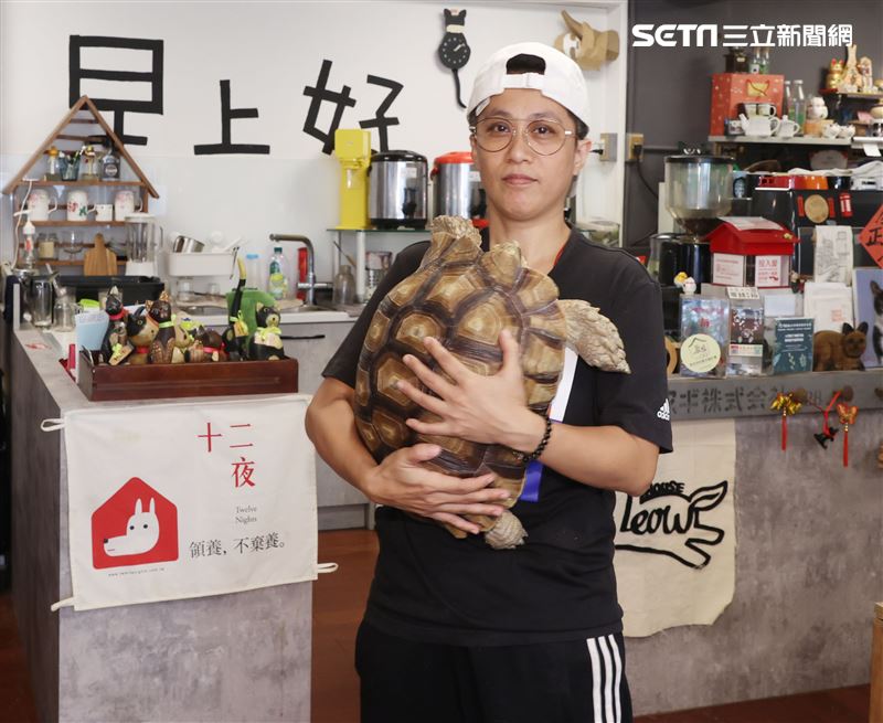 超偶江明娟三立新聞網專訪。（記者邱榮吉/攝影）