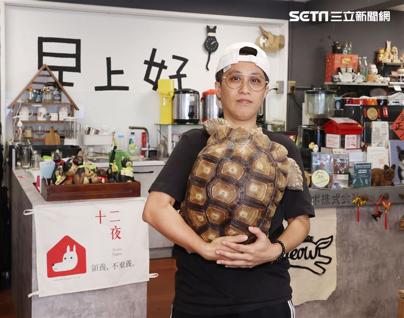 超偶江明娟三立新聞網專訪。（記者邱榮吉/攝影）