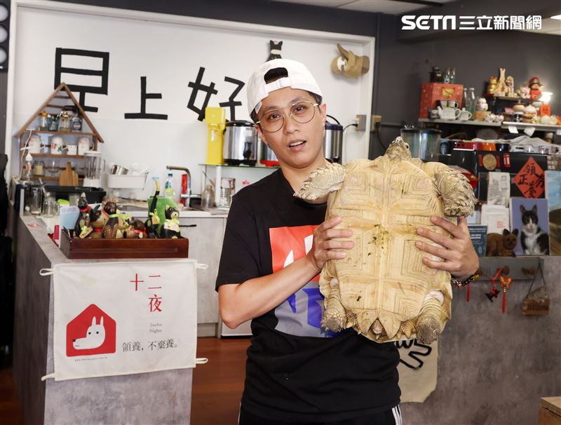 超偶江明娟三立新聞網專訪。（記者邱榮吉/攝影）