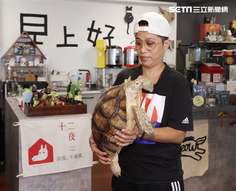 超偶江明娟三立新聞網專訪。（記者邱榮吉/攝影）