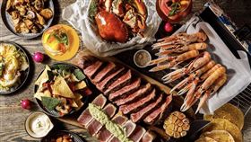 1.5KG戰斧牛、20盎司厚切肋眼、愛爾蘭螯蝦…棧直火超霸氣海陸耶誕大餐