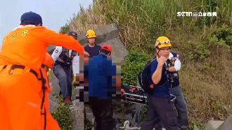 柴山驚魂頻傳　男摔10米深山谷骨折