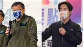 組合圖,賴清德,柯文哲