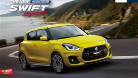 ▲THE NEW SWIFT Sport。（圖／Suzuki提供）