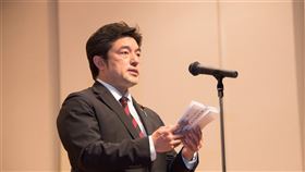 日本防衛副大臣中山泰秀（圖）25日表示，台灣的安全是一道「紅線」，呼籲美國總統當選人拜登「堅定」支持台灣。（圖取自twitter.com/ModJapan_jp）