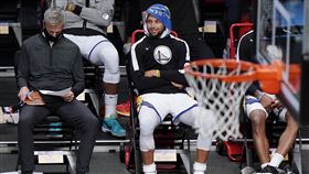 ▲柯瑞（Stephen Curry）三分球10投2中。（圖／美聯社／達志影像）