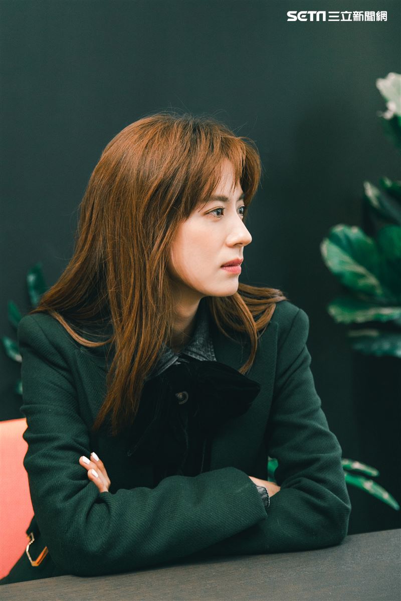 林予晞三立新聞網專訪。（圖／記者楊澍攝影）
