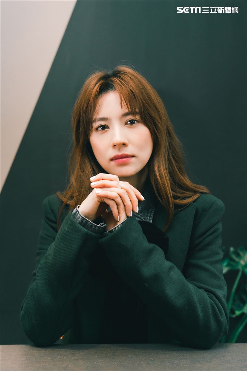 林予晞三立新聞網專訪。（圖／記者楊澍攝影）