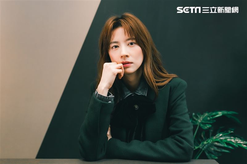 林予晞三立新聞網專訪。（圖／記者楊澍攝影）