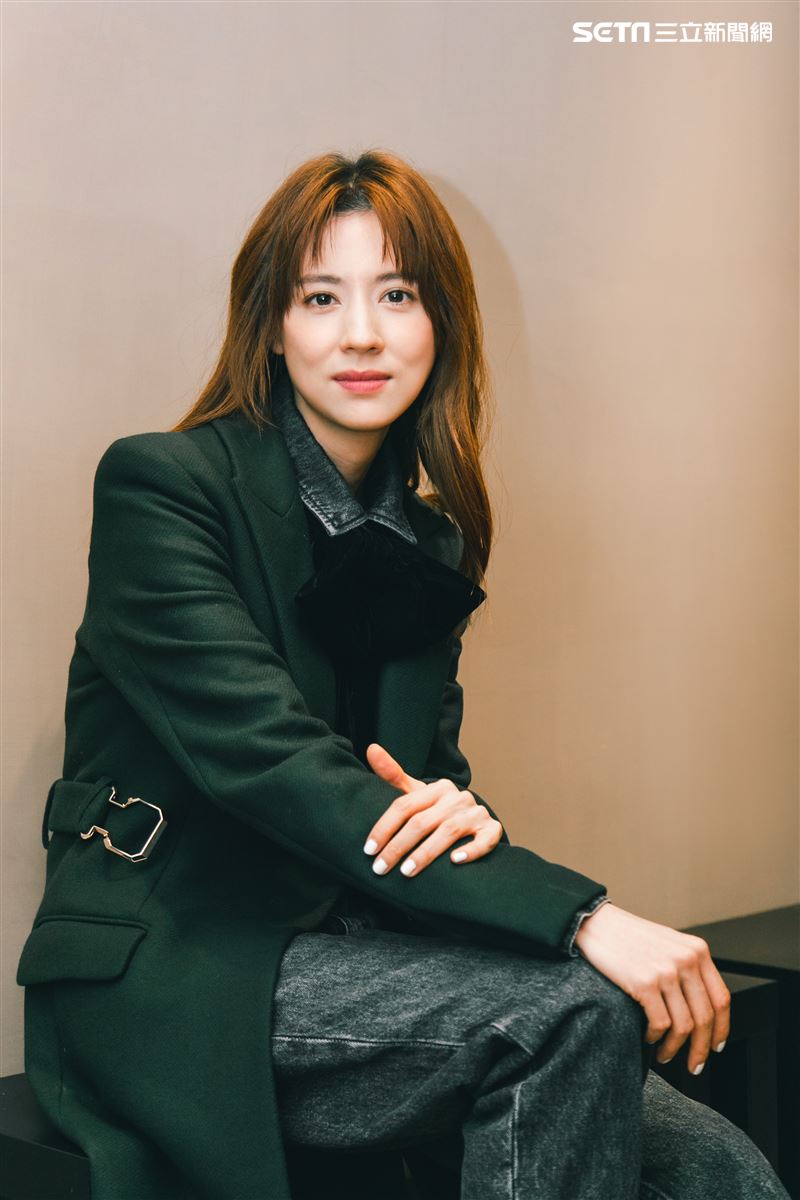 林予晞三立新聞網專訪。（圖／記者楊澍攝影）