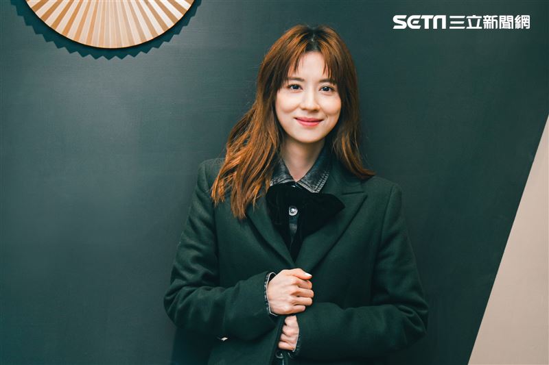 林予晞三立新聞網專訪。（圖／記者楊澍攝影）