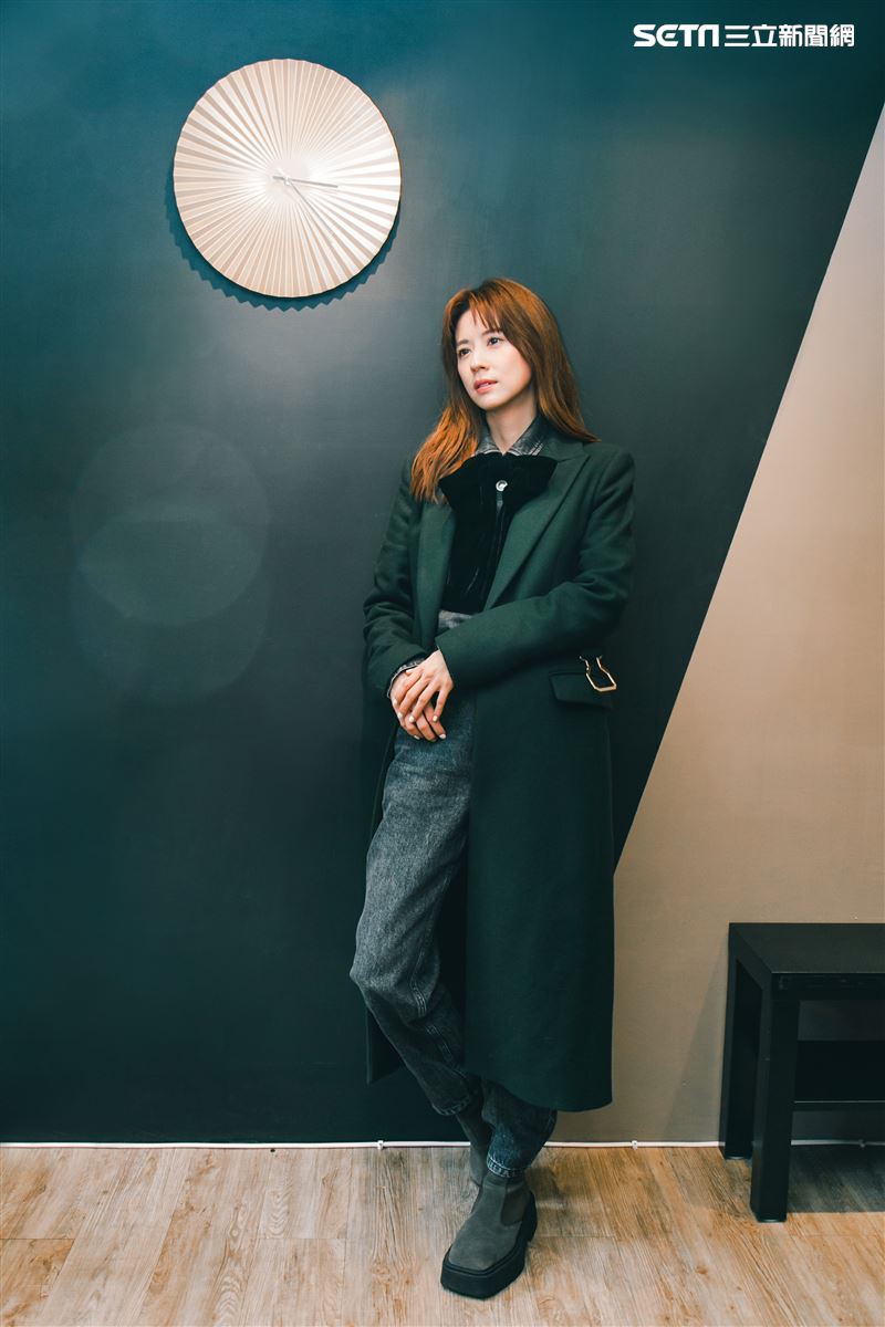 林予晞三立新聞網專訪。（圖／記者楊澍攝影）