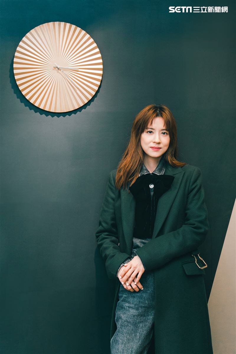 林予晞三立新聞網專訪。（圖／記者楊澍攝影）