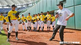 陳偉殷棒球營在高雄展開。（圖／主辦單位提供）