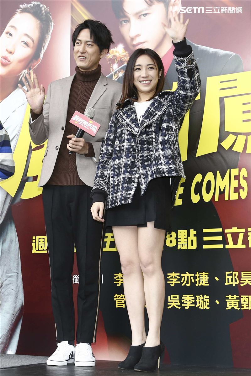 《廢財闖天關》粉絲見面會李國毅、李亦捷、邱昊奇、梁舒涵、邵翔、梁以辰、管麟、吳季璇、黃甄妮、地球出席。（圖／記者楊澍攝影）