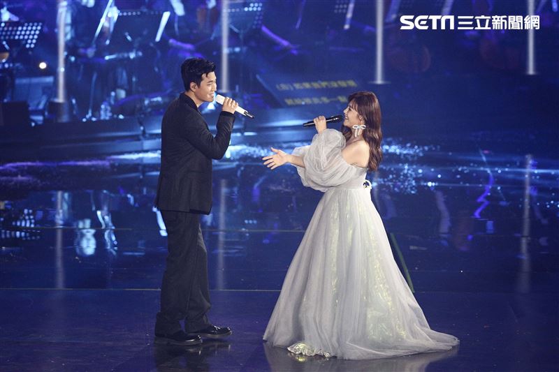 梁靜茹「202020當我們談論愛情」世界巡迴演唱會，周興哲擔任特別嘉賓。（圖／記者楊澍攝影）