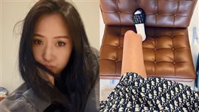 孫芸芸IG曬出大腿根部（圖／翻攝自孫芸芸IG）