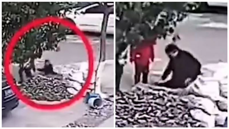 童墜井　瘸腿男勇救人：我犧牲沒關係