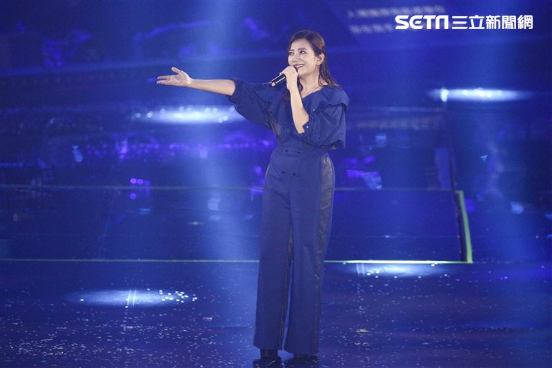 梁靜茹「202020當我們談論愛情」世界巡迴演唱會第二場，陳綺貞擔任特別嘉賓。（圖／記者楊澍攝影）