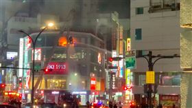 新竹市,燒烤店,美食廣場,火警,（圖／民眾郭彈頭提供）,（圖／翻攝畫面）