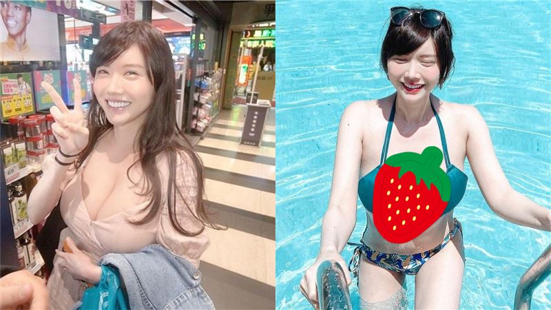 街頭正妹太兇了　一挖私照是百萬女神
