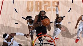 ▲哈登（James Harden）攻下全場最高34分。（圖／翻攝自火箭推特）