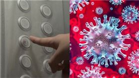 電梯鈕貼塑膠膜「讓病毒活更久」　醫示警：恐殘留72小時
圖／翻攝自PIXABAY、資料照