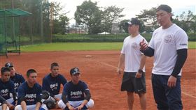 ▲郭泓志到花蓮技術指導。（圖／原棒協提供）